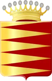 Wappen des Ortes Rhoon