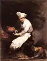 Augustin Théodule Ribot:Der Koch und die Katze