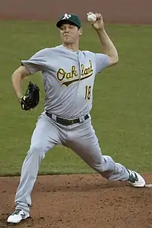 Hill bei den  Oakland Athletics (2016)