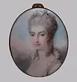 Richard Cosway:Miss Franksum 1790