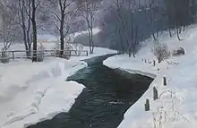 Im tiefen Winter von Richard Freiherr von Drasche-Wartinberg