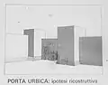 Rekonstruktionsskizze der Porta Ubrica