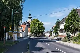 Ortszentrum von Ried im Traunkreis