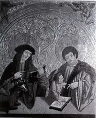 Links:Evangelisten Lukas und Matthäus