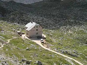 SeekofelhütteRif. Biella alla Croda del Becco