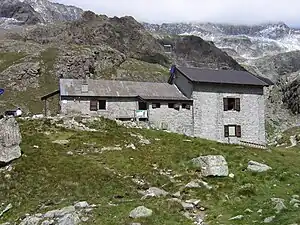 Das Rifugio Franco Tonolini