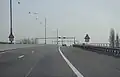 Auf der Brücke der A9 über den Seitenkanal C des Nordseekanals, 2010