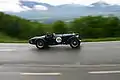 Ein Riley Sprite Rennwagen beim Gaisbergrennen 2006