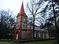 Lutherische Kirche in Rinda (Gemeinde Ance)