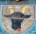 Stammwappen derer von Rindsmaul auf Festung Hohensalzburg, um 1500