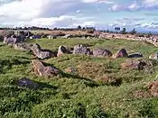 Ring Cairn bei Mains of Moyness