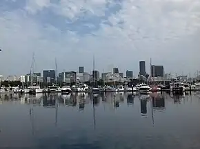 Marina da Glória und Rio de Janeiro Downtown