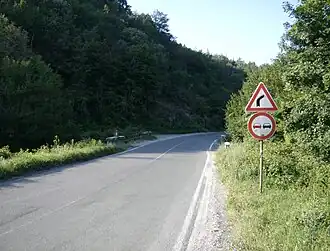 Straße am Rischkipass