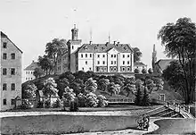 Schloss Erdmannsdorf (um 1859)