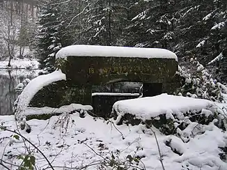 Ritterstein 232 an der Gambsklause (Wartenbach)