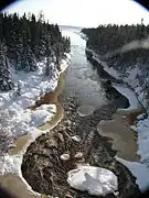 an der Mündung des Rivière Matamec