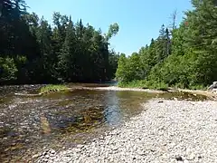 oberhalb Chute aux Épinettes Rouges