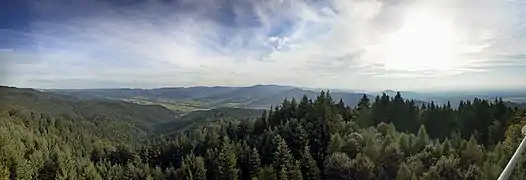 Panoramablick Richtung Süden