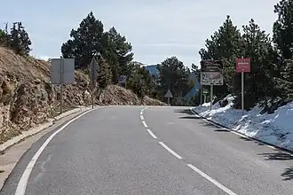 Passhöhe des Coll d'Ordino