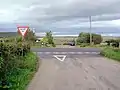 Einmündung in die A882 bei Dunn