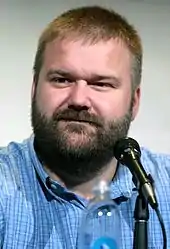 Die Entwickler der Serie Robert Kirkman und Dave Ericksonbei der San Diego Comic-Con International 2016