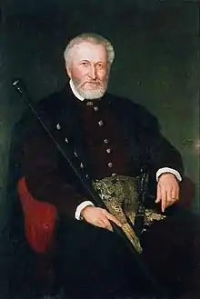 Porträt von Leon Sapieha,1878