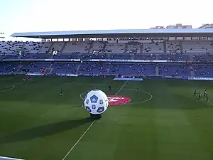 Das Estadio Heliodoro Rodríguez López vor dem Spiel der Segunda División zwischen CD Teneriffa und Real Sociedad (1:1) am 16. November 2008.