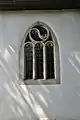 Chorfenster der Kirche