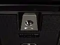 Schnellbefestigung eines Fotoapparates (Hier Rollei SL66) mit Schwalbenschwanz auf dem entsprechenden Gegenstück auf einem Stativ