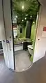 Rollstuhltaugliches WC in einer Talent der ÖBB