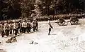 Rumänische Truppen bei Mărășești 1917