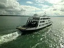 Die Romanshorn bei der Hafenausfahrt (2011)