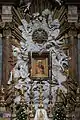 Ikone der Madonna Odighitria (Hauptaltar) in der Chiesa del Santissimo Nome di Maria al Foro Traiano