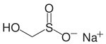 Strukturformel von Natriumhydroxymethansulfinat