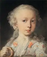 Mädchen aus der Familie Le Blond, um 1730 (?; Gallerie dell’Accademia, Venedig)