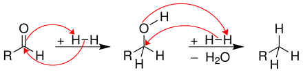 Nebenreaktion der Rosenmund-Reduktion