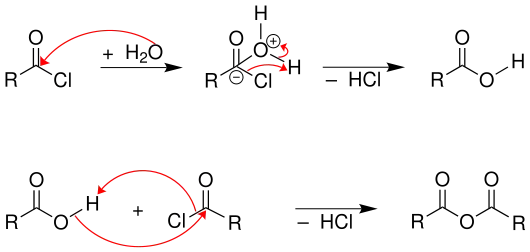 Nebenreaktion der Rosenmund-Reduktion