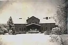 Gutshaus Rosoggen im Winter 1929