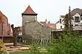 Stadtmauer und Turm, 14. Jh. – Garten Städtlerstraße 11