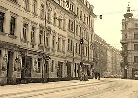Äußere Neustadt(nicht zerstört)Szeneviertelim Winter 2013,Stadtbezirk Neustadt