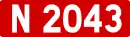 Route nationale 2043
