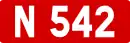 Route nationale 542