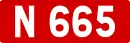 Route nationale 665
