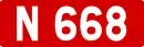 Route nationale 668