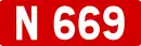 Route nationale 669