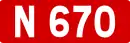 Route nationale 670