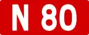 Route nationale 80