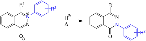 Rowe-Umlagerung Übersichtsreaktion V2