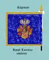 Rückseite der Standarte Royal-Lorraine