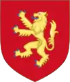 1154–1198Mögliche Darstellung des Wappens von Heinrich II. und des Älteren Wappens von Richard Löwenherz als Könige von England